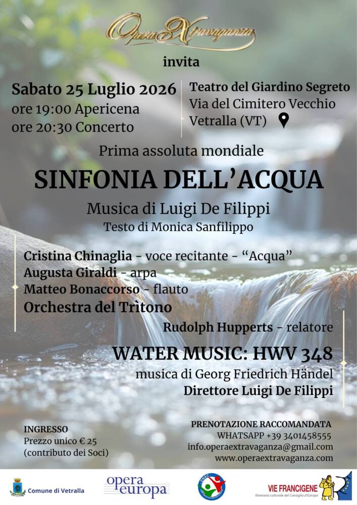 Sinfonia dell’Acqua