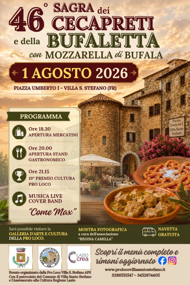 Sagra dei Cecapreti e della Bufaletta