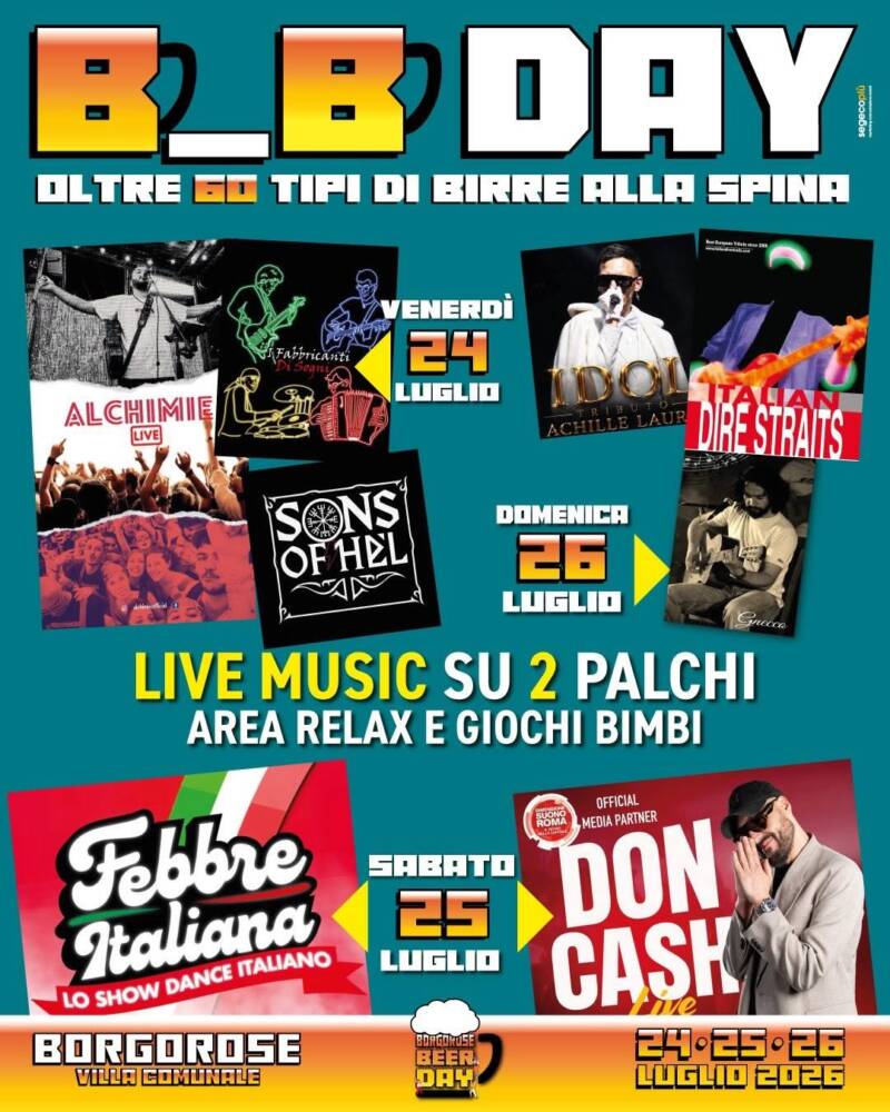 Musica e Spettacolo nel Lazio BB Day
