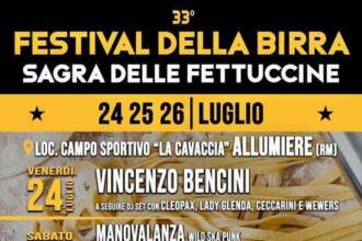 Festival della Birra e Sagra delle Fettuccine Festival della Birra e Sagra delle Fettuccine
