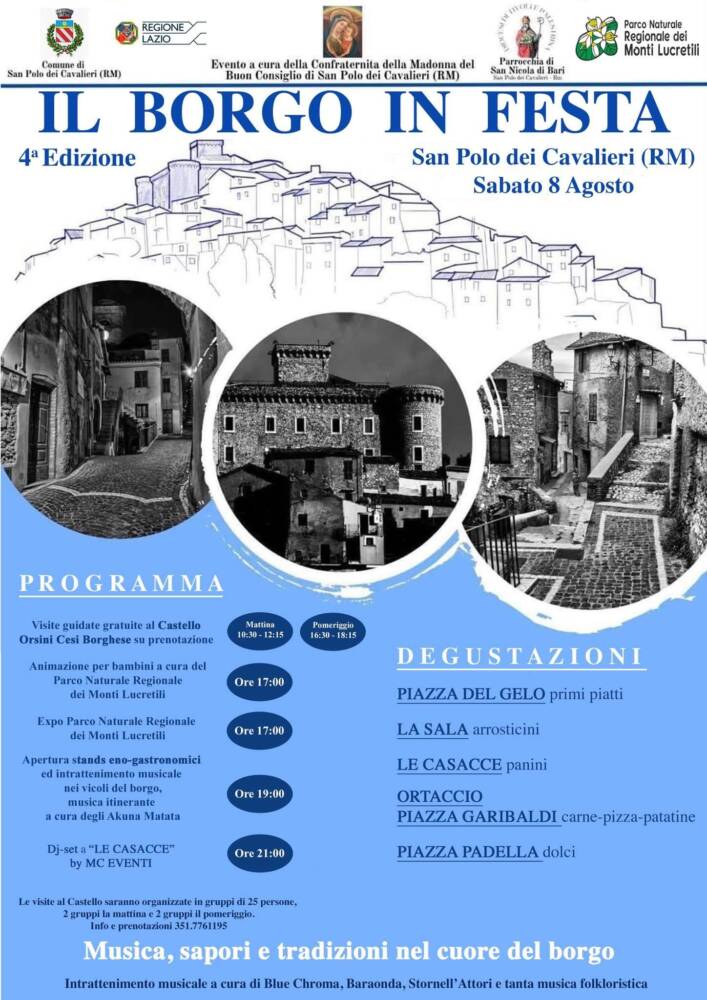 Eventi di Arte e Cultura nel Lazio Il Borgo in Festa
