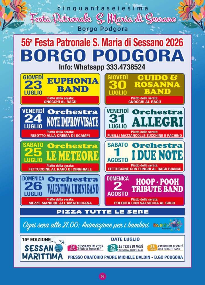Festa Patronale S. Maria di Sessano