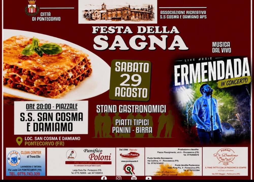 Sagre nel Lazio Festa della Sagna