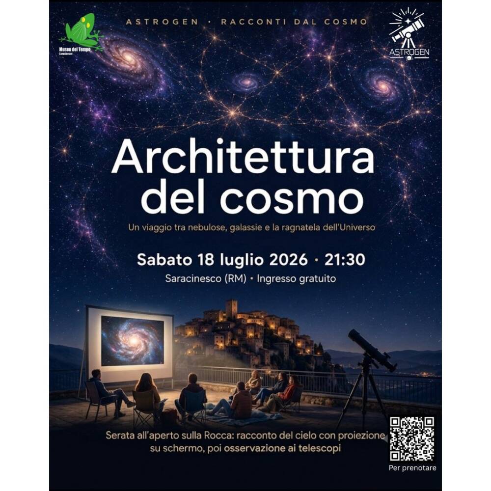 Musica, Spettacoli e Danza nel Lazio nel Lazio Astronomia sulla Rocca: architettura del cosmo