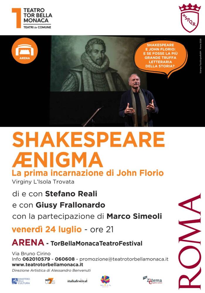 Musica e Spettacolo nel Lazio SHAKESPEARE ÆNIGMA
