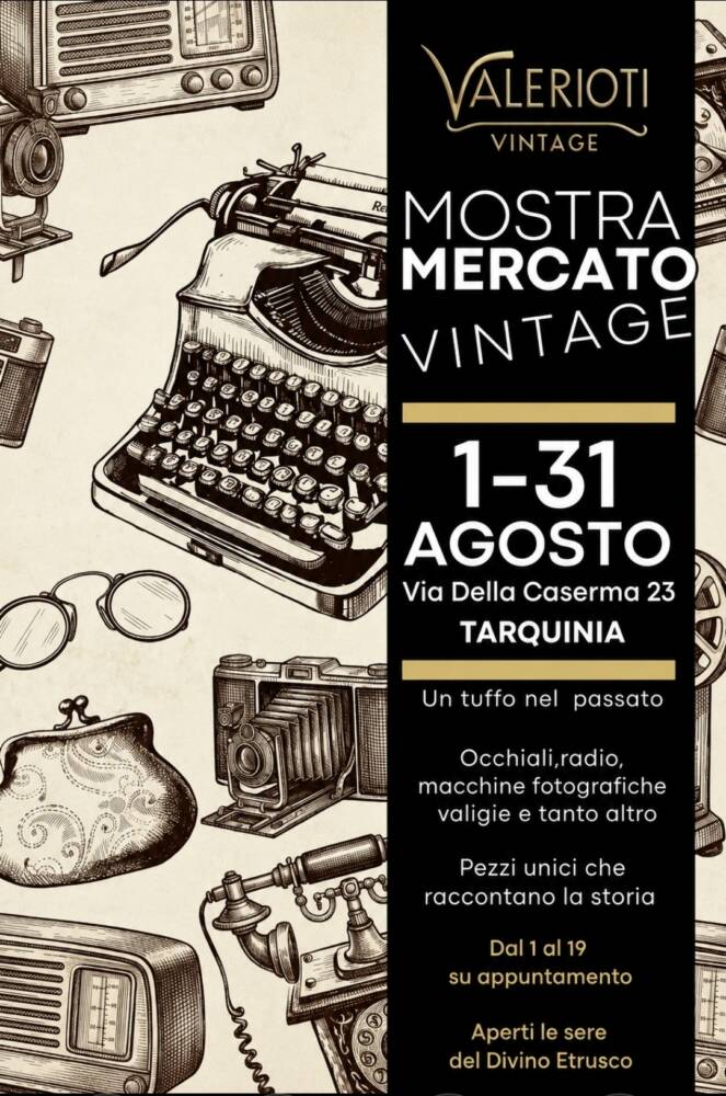 Arte e Cultura nel Lazio Mostra Vintage