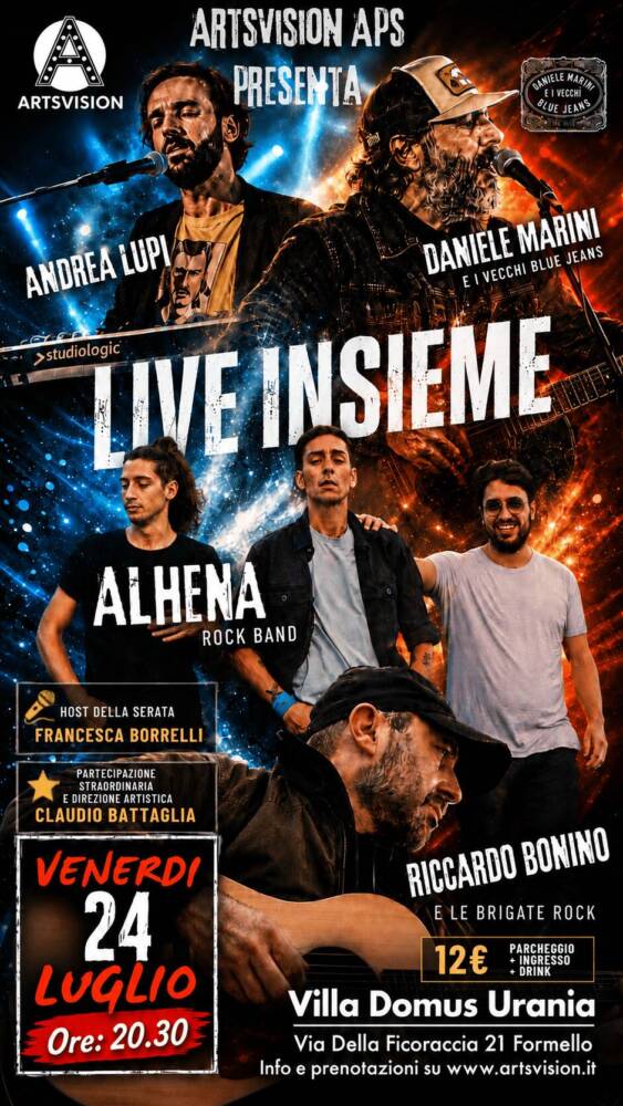 Live Insieme – Una serata di musica dal vivo sotto le stelle