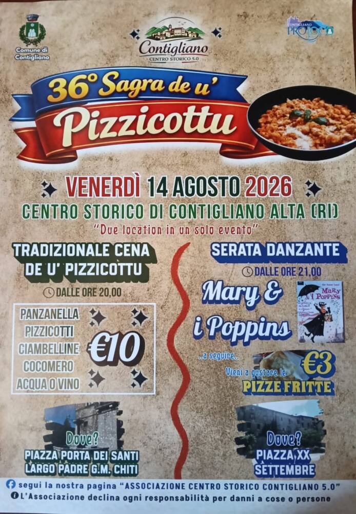 Sagra de u’ Pizzicottu