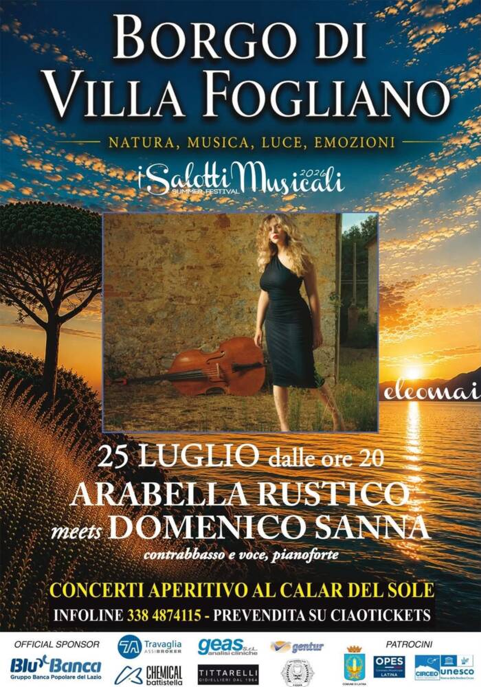 Musica e Spettacolo nel Lazio Concerto e aperitivo a bordo lago