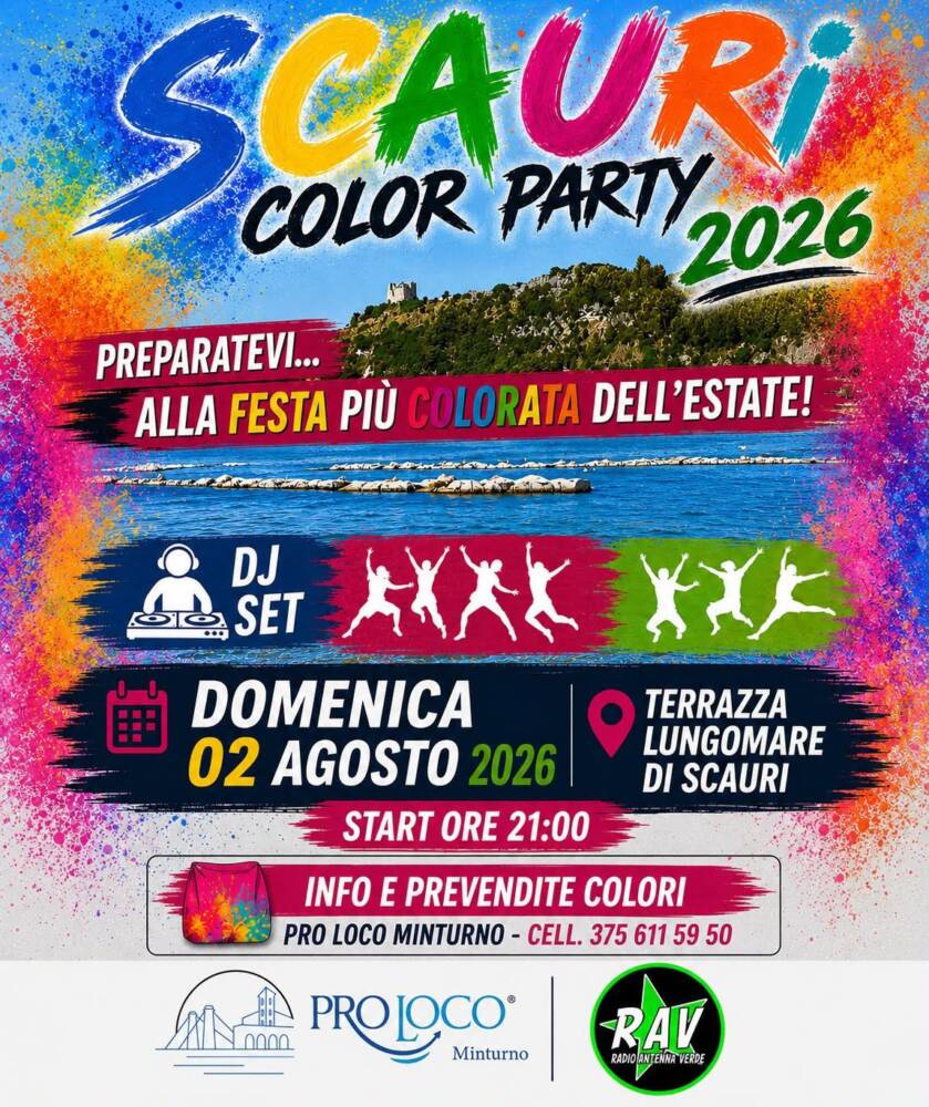 Scauri Color Party