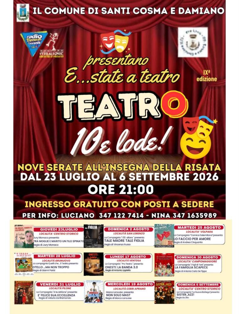 TEATRO 10 e lode...