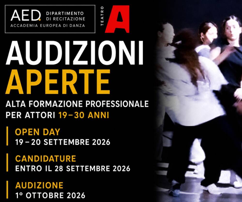 Open Day per aspiranti attori