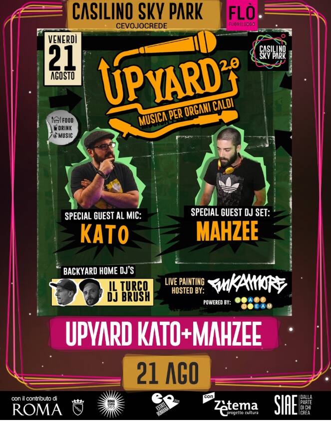 UPYARD - KATO + MAHZEE concerto live