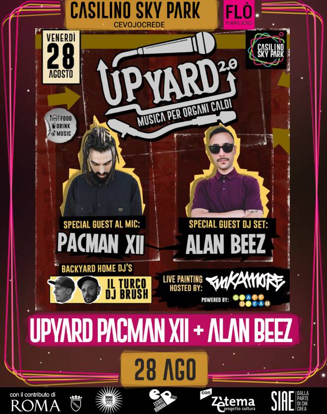 UPYARD - PACMAN XII + ALAN BEEZ