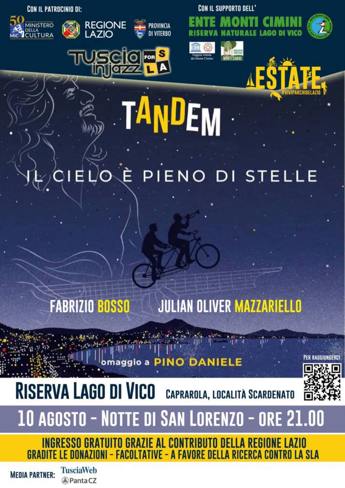 Musica e Spettacolo nel Lazio “Tuscia in jazz for Sla