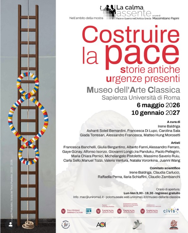 Musica, Spettacoli e Danza nel Lazio nel Lazio OmoGirando la mostra «La Calma Assente - Costruire la Pace»