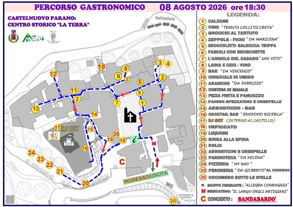 Percorso Gastronomico Percorso Gastronomico