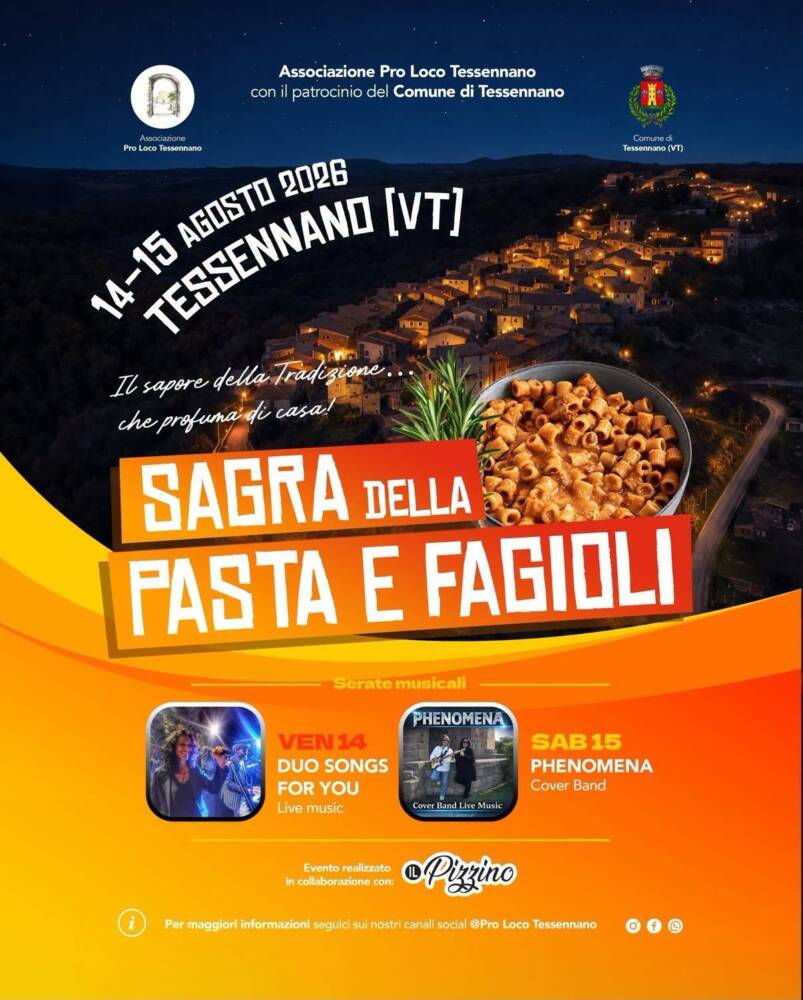 Sagre nel Lazio Sagra della Pasta e Fagioli