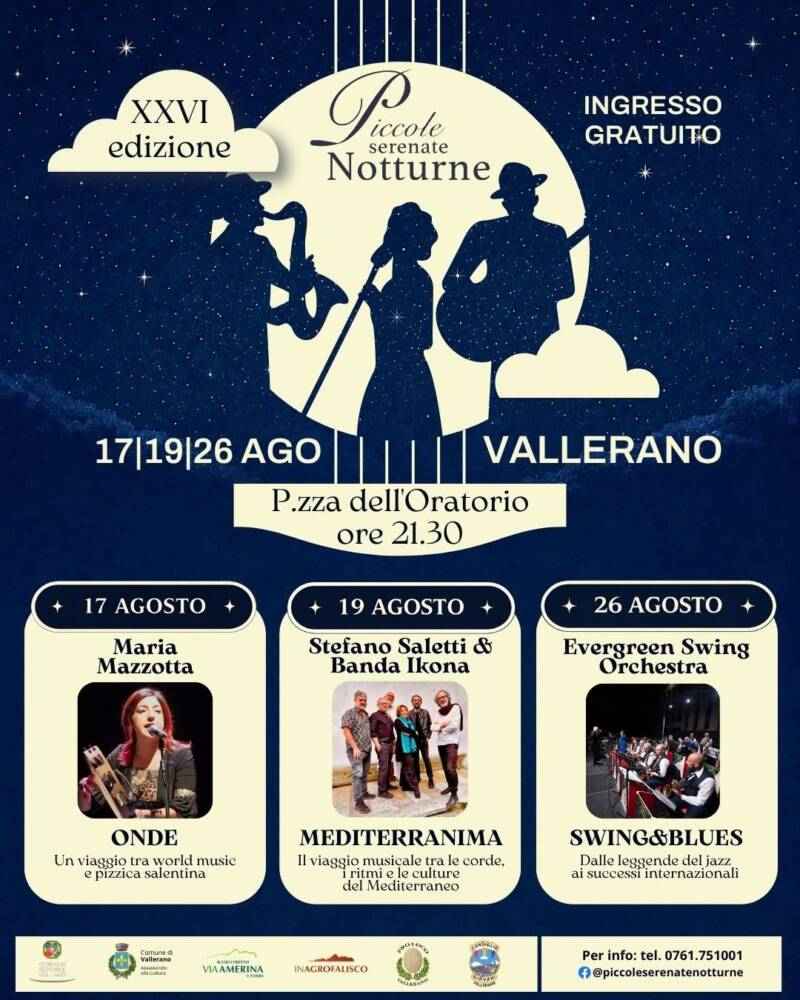 Fiere e Mercatini nel Lazio nel Lazio Piccole Serenate Notturne