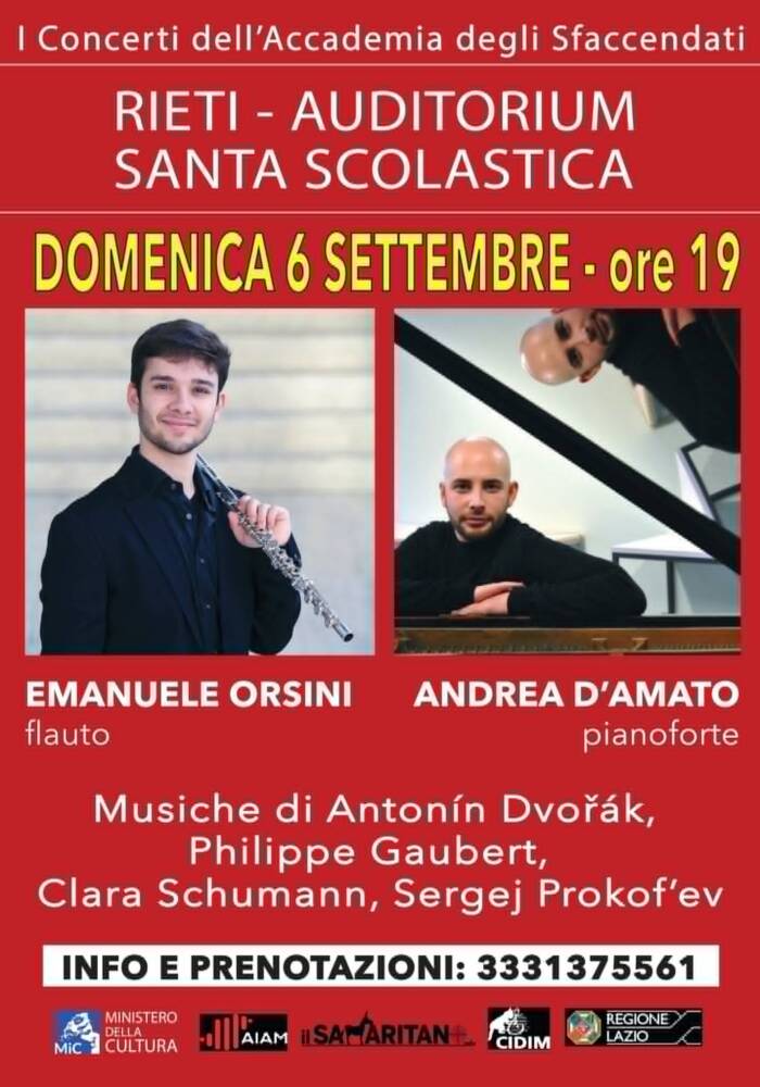 Musica, Spettacoli e Danza nel Lazio nel Lazio Concerto con Emanuele Orsini e Andrea D’Amato