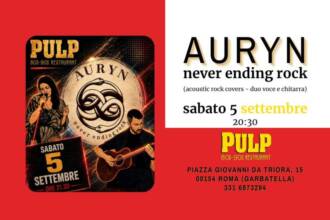 AURYN never ending rock @ PULP restaurant