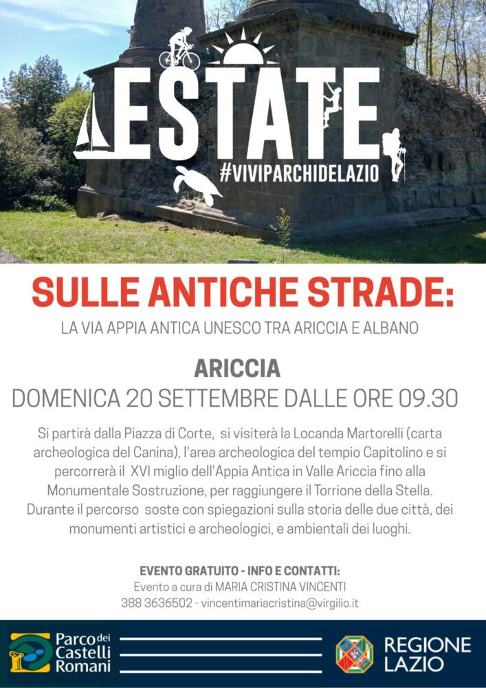 Escursione guidata “Sulle antiche strade”