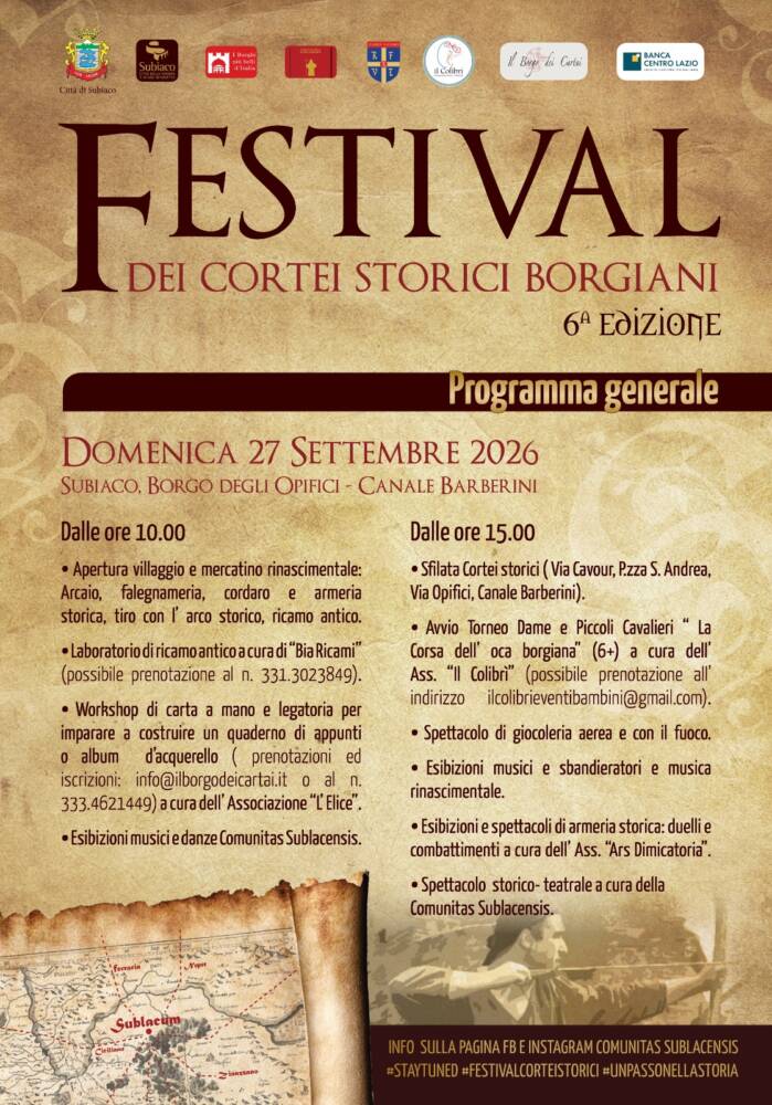 Festival dei cortei storici - Subiaco