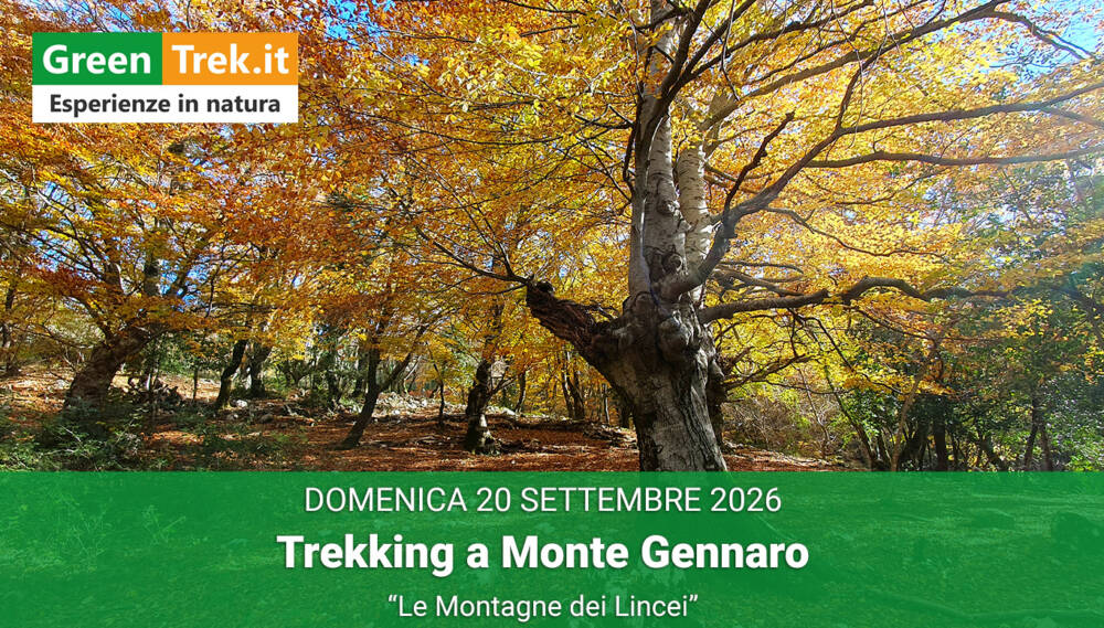 Trekking a Monte Gennaro - "Le Montagne dei Lincei"