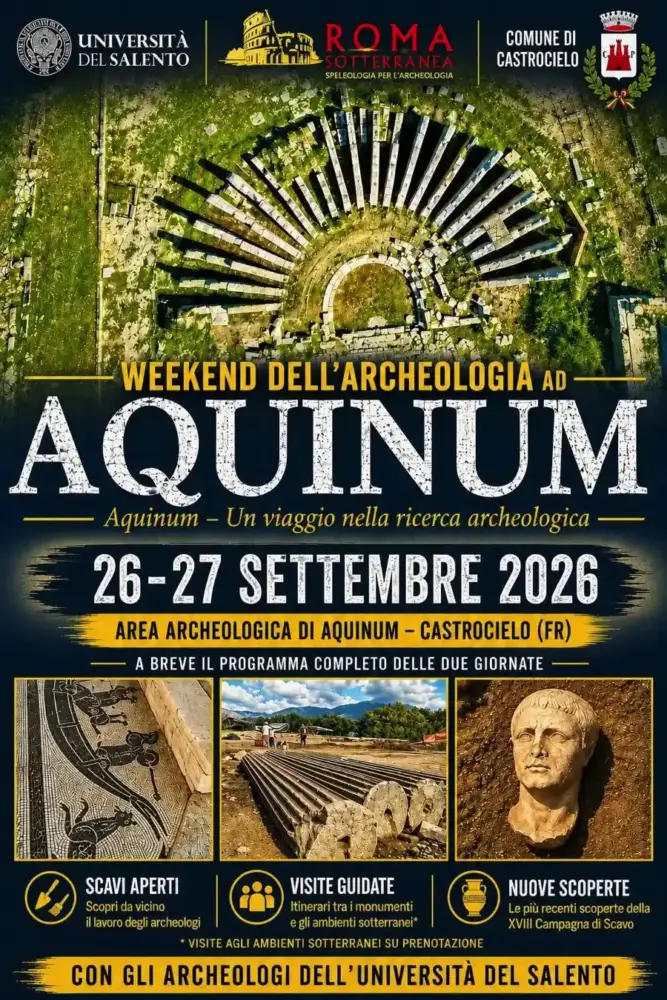 Weekend dell’Archeologia ad Aquinum