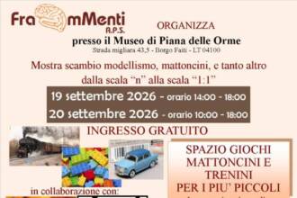 Mostra scambio modellismo, mattoncini, e tanto altro Mostra scambio modellismo, mattoncini, e tanto altro