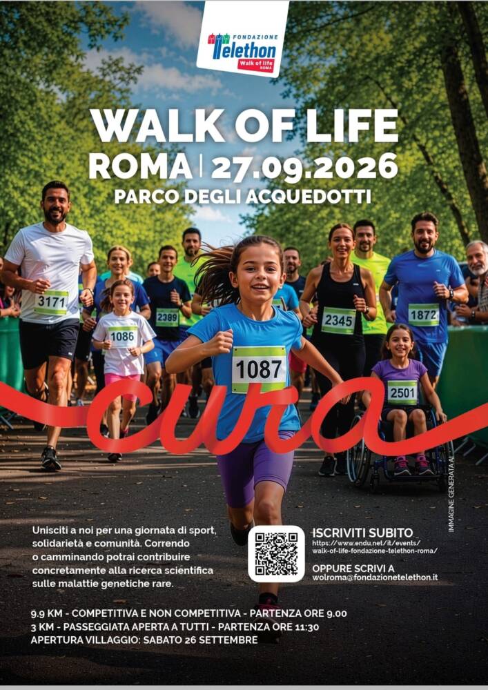 Walk of Life Roma 2026