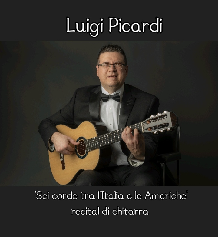 Musica e Spettacolo nel Lazio Luigi Picardi, recital di chitarra