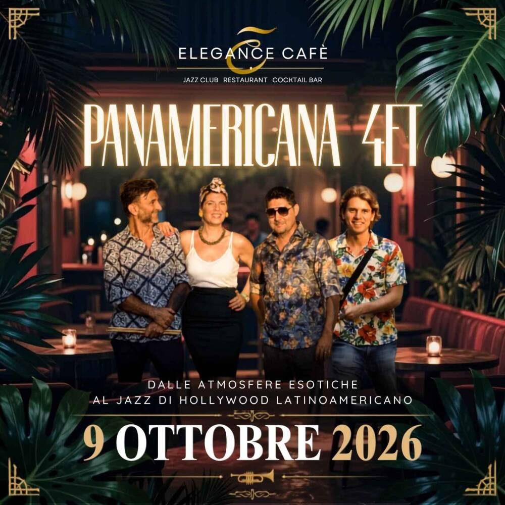 Musica e Spettacolo nel Lazio Panamericana Jazz 4et – Da Broadway ai Caraibi
