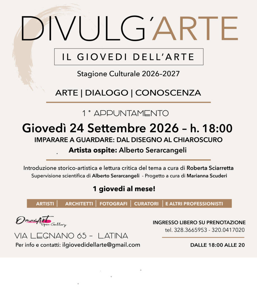 DIVULG'ARTE – I Giovedì dell'Arte