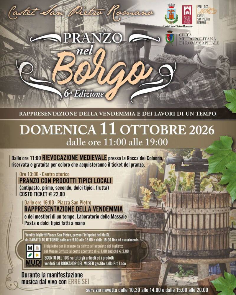 Pranzo nel Borgo