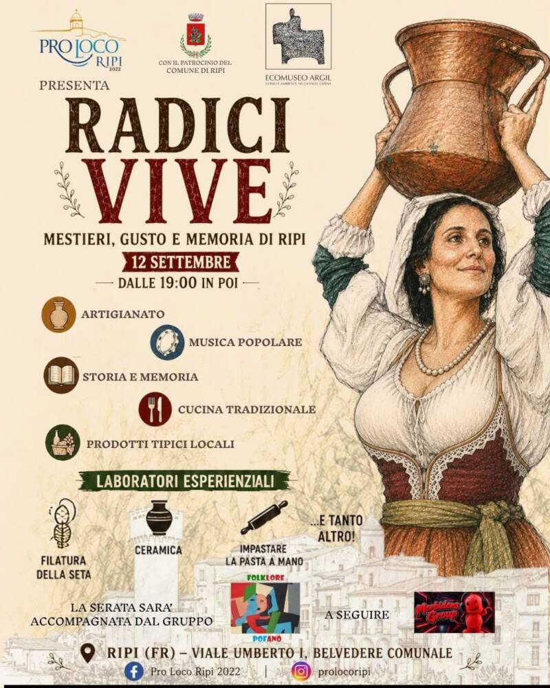 Sagre, Gastronomia e Tradizioni nel Lazio nel Lazio Radici Vive – Mestieri, Gusto e Memoria