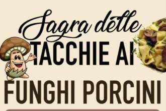 Sagra delle Tacchie ai Funghi Porcini Sagra delle Tacchie ai Funghi Porcini