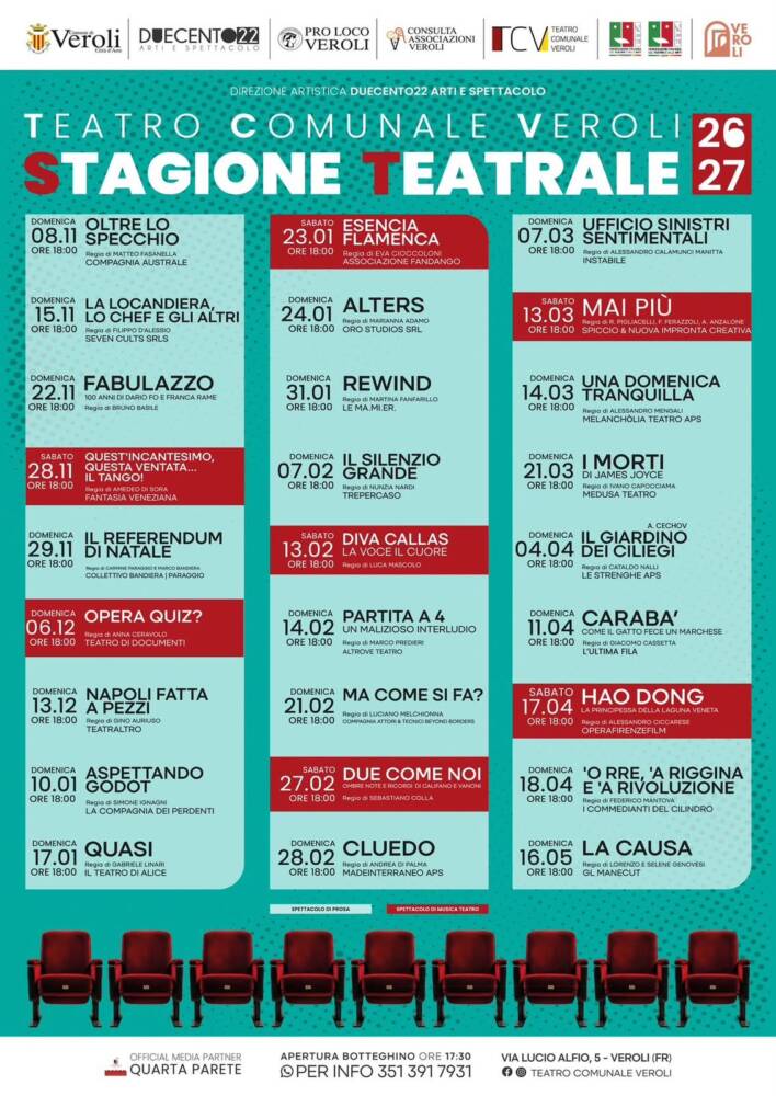 Stagione Teatrale Veroli