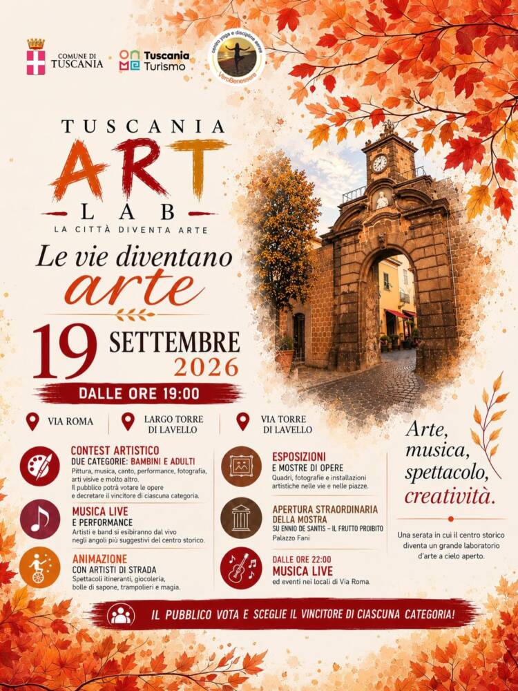 Eventi di Arte e Cultura nel Lazio Tuscania Art Lab