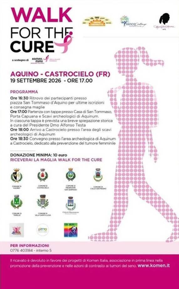 Eventi nel Lazio: Sagre, Concerti e Cosa Fare Walk for the Cure