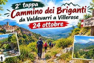 Cammino dei Briganti : 2° tappa da Valdevarri a Villerosek Cammino dei Briganti : 2° tappa da Valdevarri a Villerosek