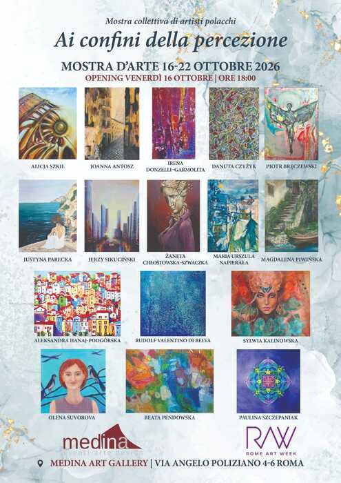 Arte e Cultura nel Lazio Ai confini della percezione | Mostra Collettiva di Artisti Polacchi