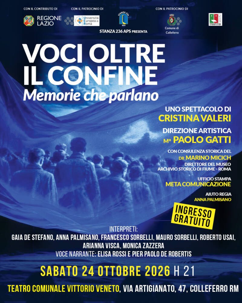 Eventi di Arte e Cultura nel Lazio Voci Oltre il Confine