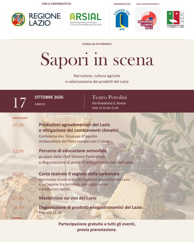 Sapori in scena
