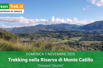Trekking nella Riserva di Monte Catillo - "Orizzonti Tiburtini"