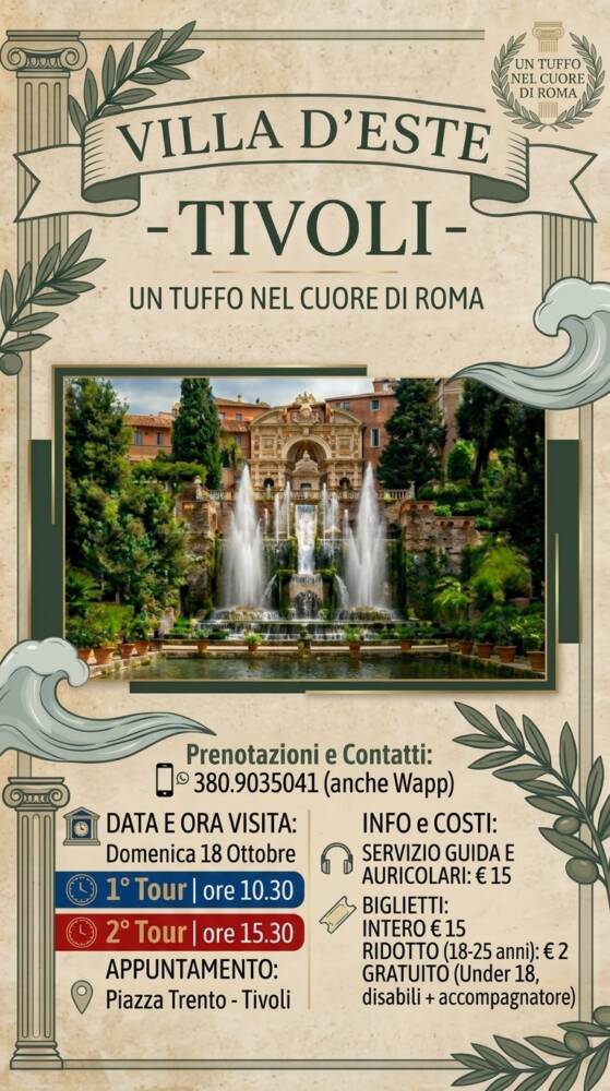 Visita Guidata Villa D'Este