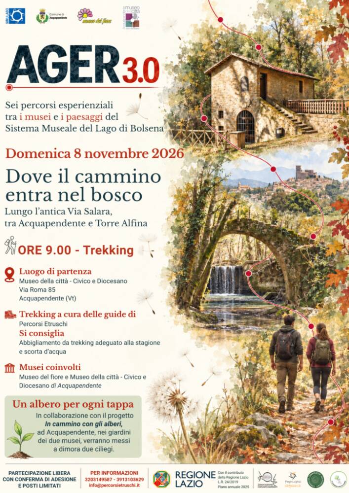 Sport e Tempo libero nel Lazio Dove il Cammino entra nel Bosco