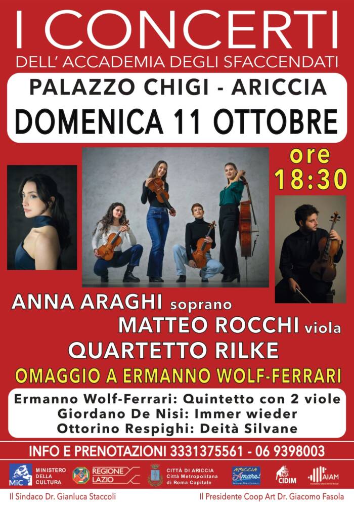 Eventi nel Lazio: Sagre, Concerti e Cosa Fare Concerto per i 150 anni di Ermanno Wolf-Ferrari