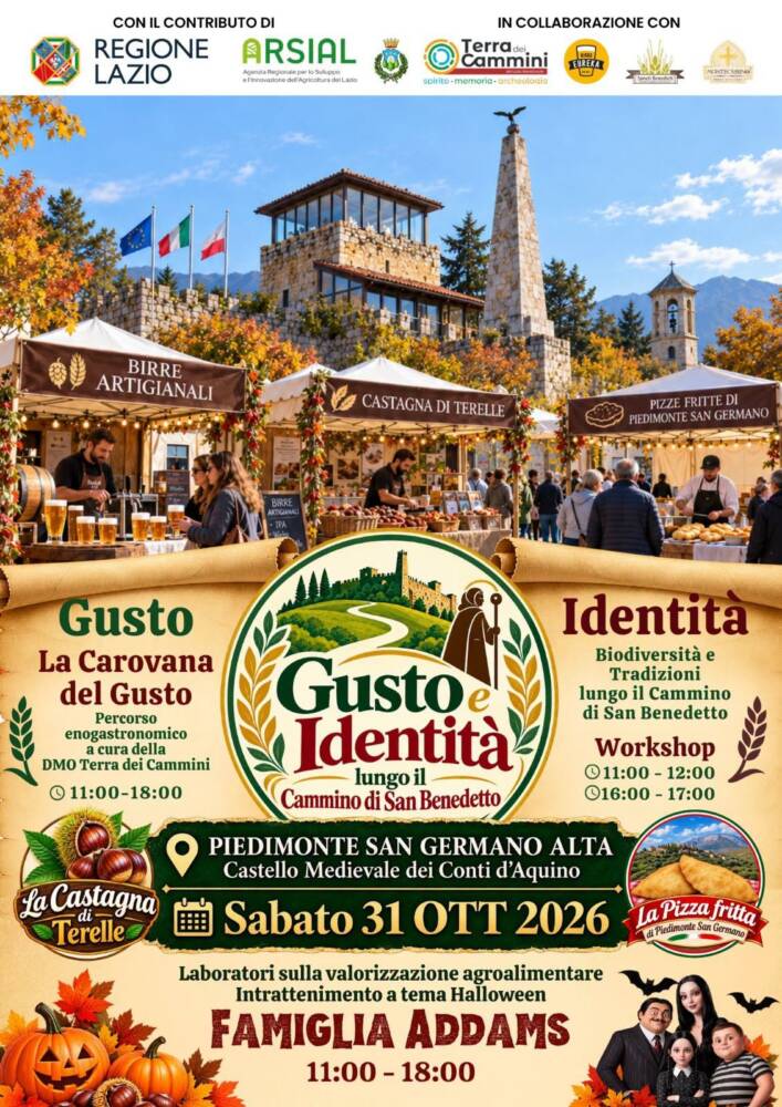 Gusto e Identità lungo il Cammino di San Benedetto
