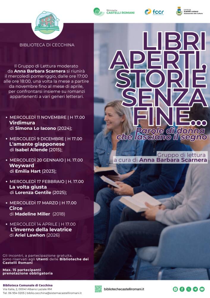 Libri aperti, storie senza fine…